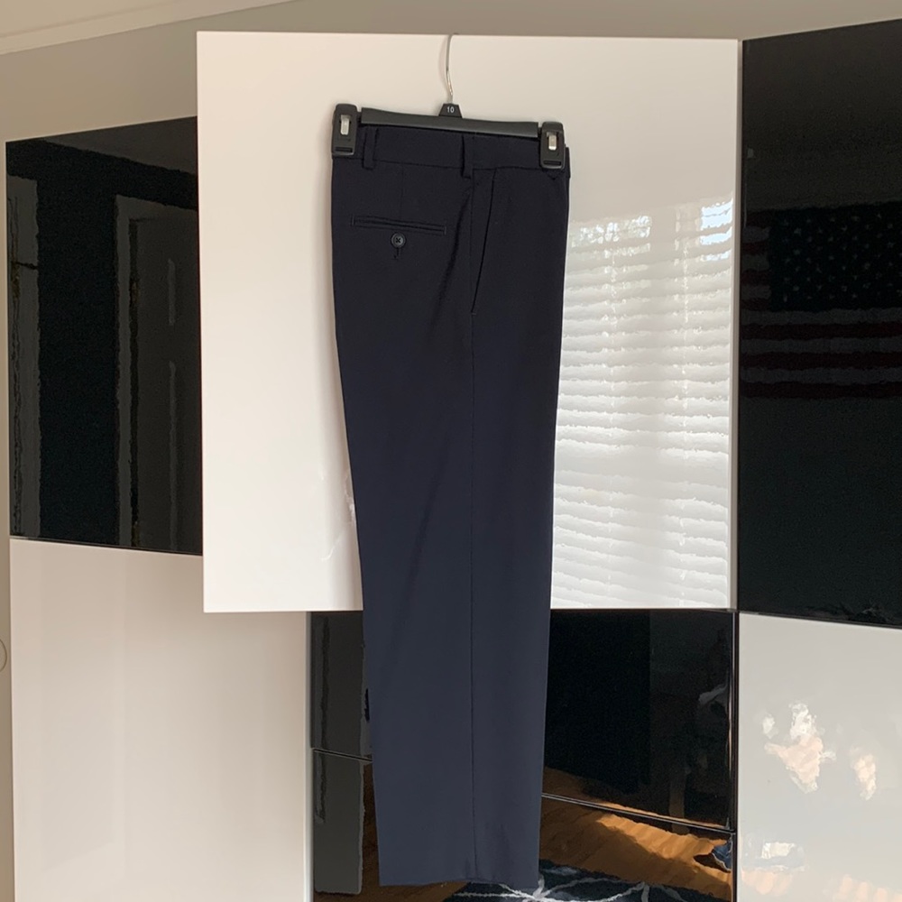 Boy’s formal navy slacks, size 8 in great condition.